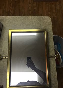 Vintage vanity mirror 12x16