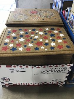 Holiday Door Mat