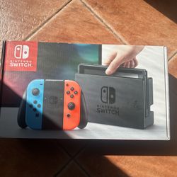 Nintendo Switch In Box 