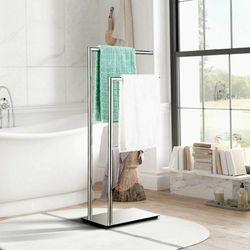 LANGPAI Freestanding Double Towel Rack