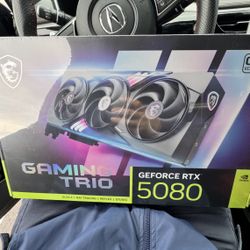 5080 Gaming Trio Graphic Card 
