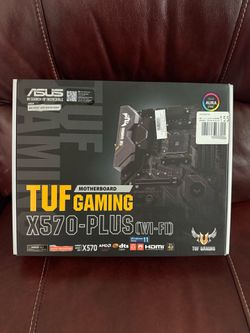 ASUS TUF Gaming X570-Plus (Wi-Fi) AMD X570 Chipset USB 3.2 HDMI DP M.2 AM4 DDR4