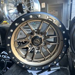 17” Lock Off Road 6X139.7 Toyota Tacoma 4Runner Chevy GMC Sierra Silverado