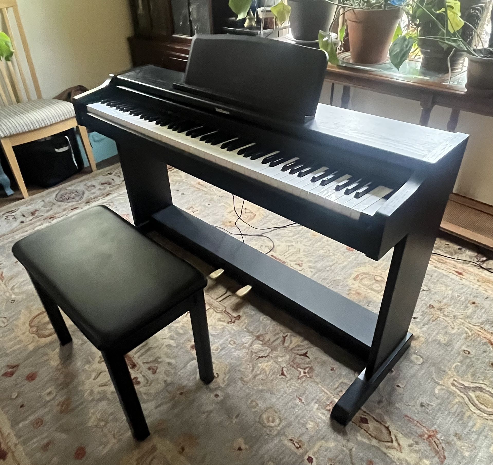 Technics SX-PC25 Touch Sensitive Weighted Keys Digital Piano & Bench