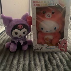 Cinnamonroll & Kuromi Plushies