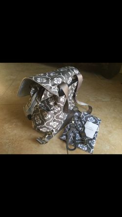 JJ Cole diaper bag w/ diaper pad