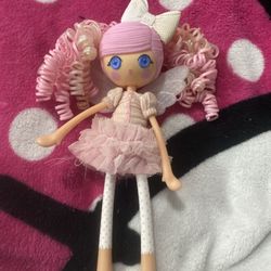 Lalaloopsy Cloud E Sky Doll with Wings and Halo Pink Dress and Shoes