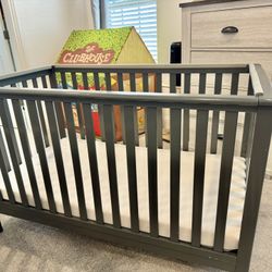 Storkcraft Crib + Modera Infant-to-Toddler Mattress Bundle