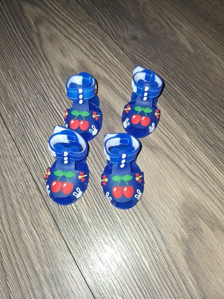 Sandalias Para Perritos Size 4.nuevas