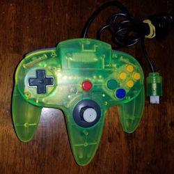 Extreme Green Nintendo 64 Controller (Offbrand)