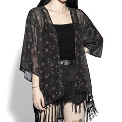 BlackCraft Cult Rose Kimono