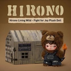 Popmart Hirono Fight For Joy Plush Doll