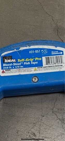 IDEAL Tuff-Grip Pro fish tape reel.