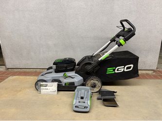 Battery powered E GO Lawnmower