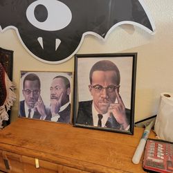 Make And Malcolm X Portraits
