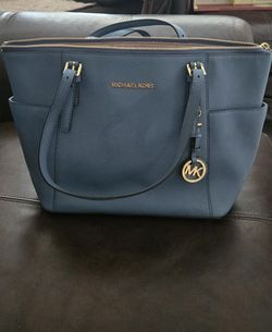 Blue Coach Purse 