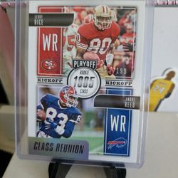 49ers Jerry Rice Parallel Card