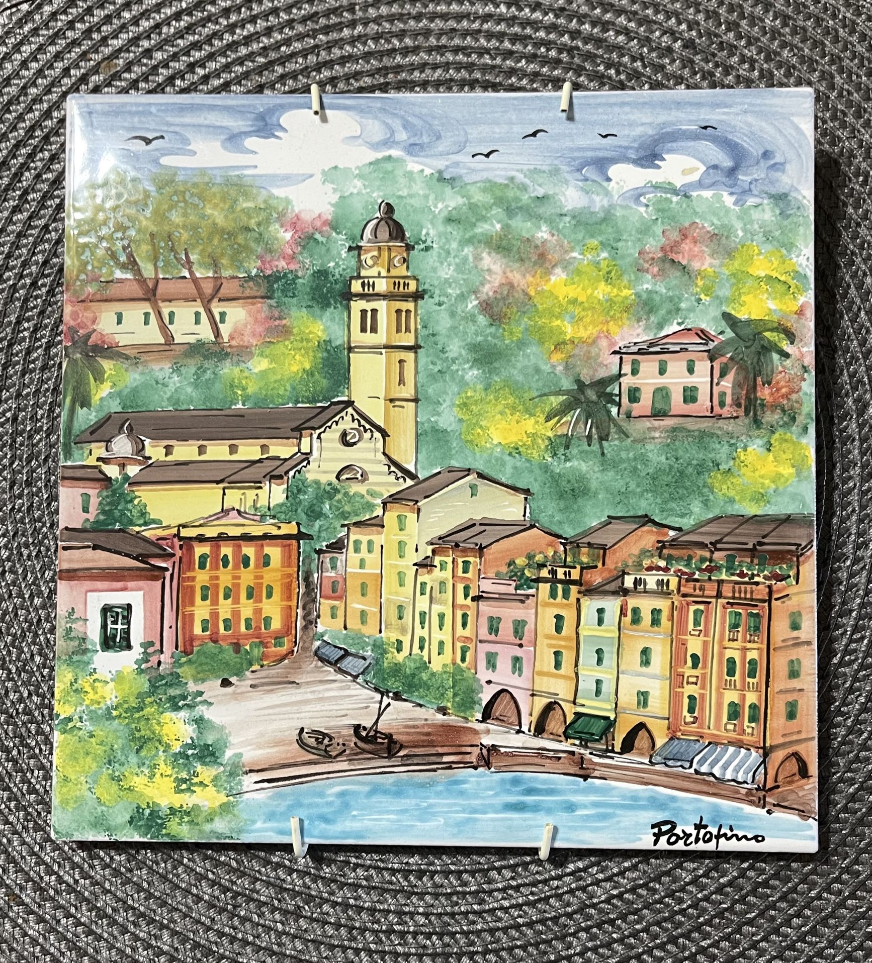 Hand Painted Portofino Ceramic