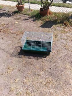 Selling a small guinea pig cage and could put like two guinea pig cage