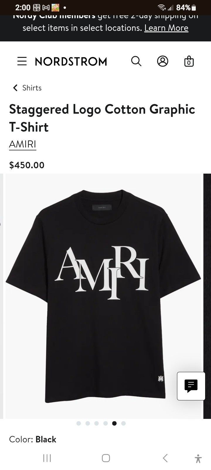 AMIRI T-SHIRT