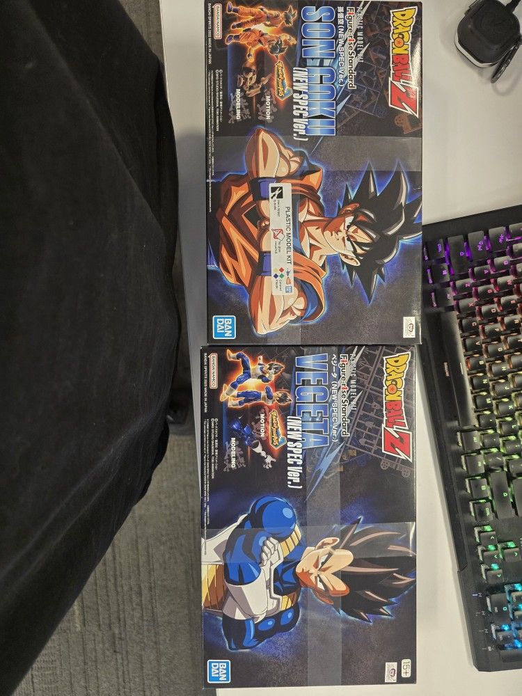 Figure Rise Standard Goku And Vegeta Unopened