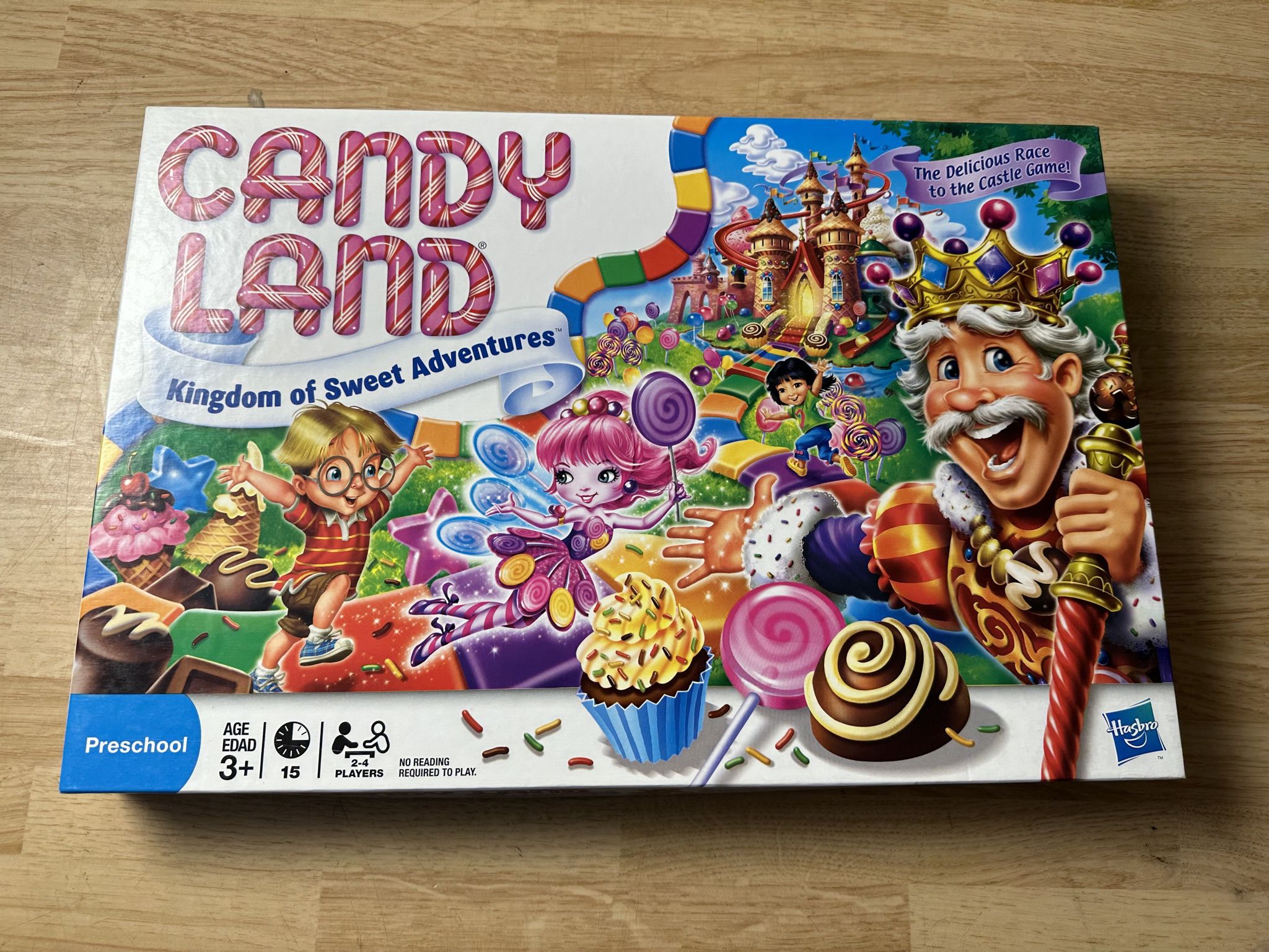 HASBRO CANDY LAND - KINGDOM OF SWEET ADVENTURES - BOARD GAME - COMPLETE!