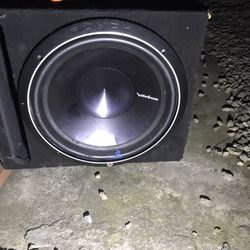  Fosgate 15” Woofer For Trade 