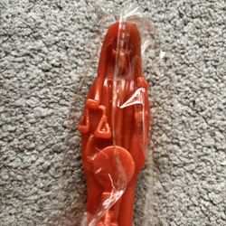 Red Santa Muerte Figure Candle (Small)