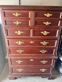 Solid Cherry Wood Chest
