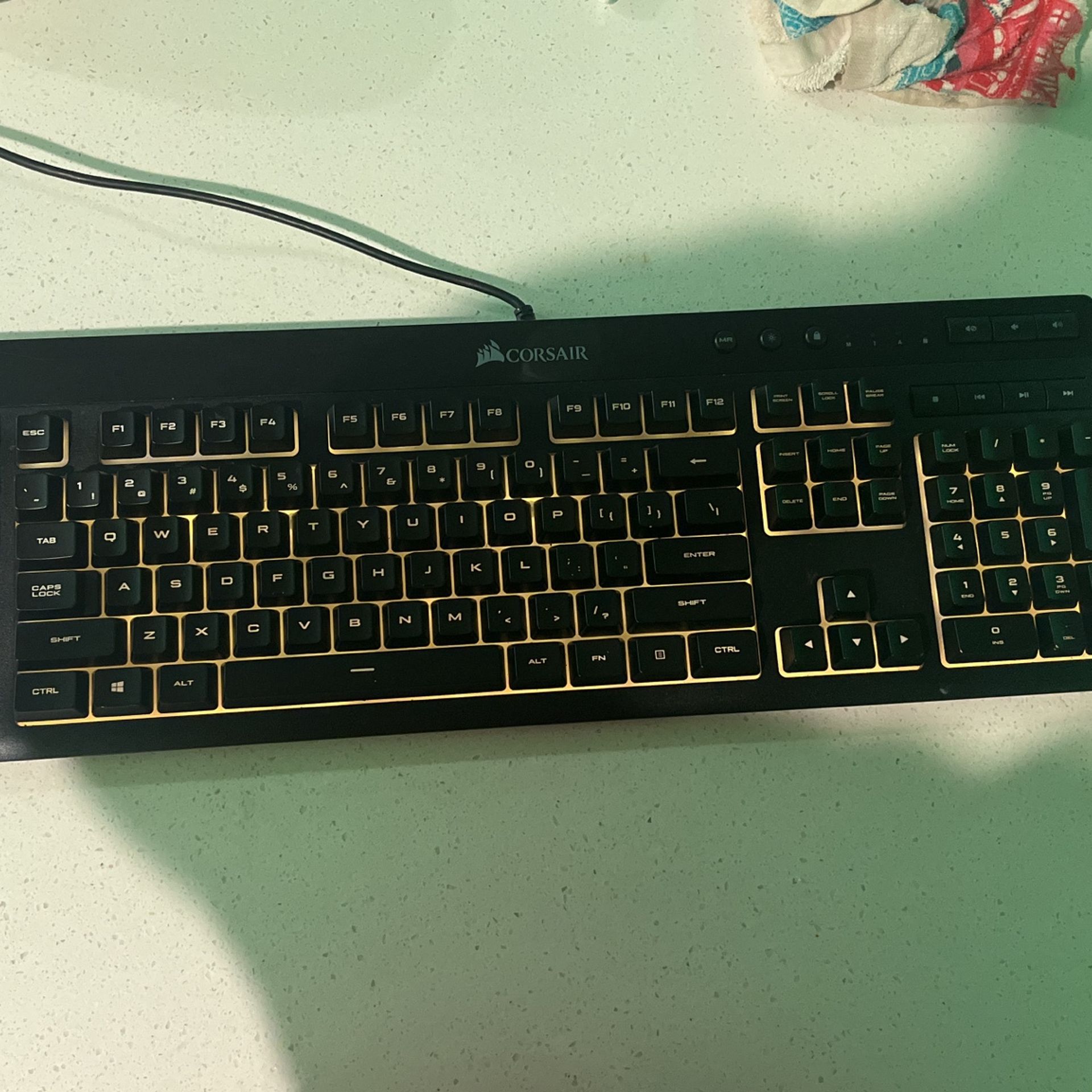 Corsair Gaming K55 RGB Keyboard USB Keyboard