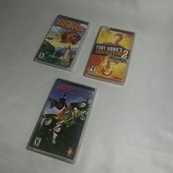 PSP Game Bundle – 3 Games with Cases 