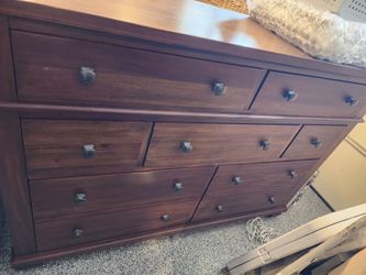 Large Solid Wood Dresser