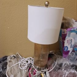 Glass Lamp $3