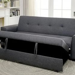 Reilly Collection Futon Sofa bed with storage Now 898.00 Free Delivery 🚚 