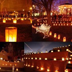 Luminarias For Sale By Dozen. White Or Brown, Custom Designs Available Upon Request