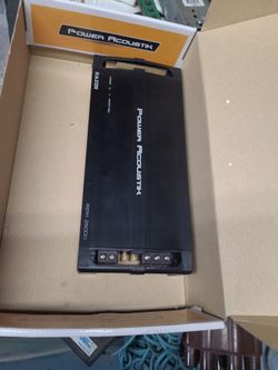 Power Acoustik 2,500 Watt Max Amp Subwoofer Amp