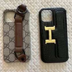 Designer IPHONE CASES (Hermès & Gucci)