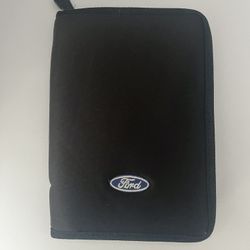 2005 2004 2003 2002 2001 Cloth Zipper Case For Ford Owners Manual 