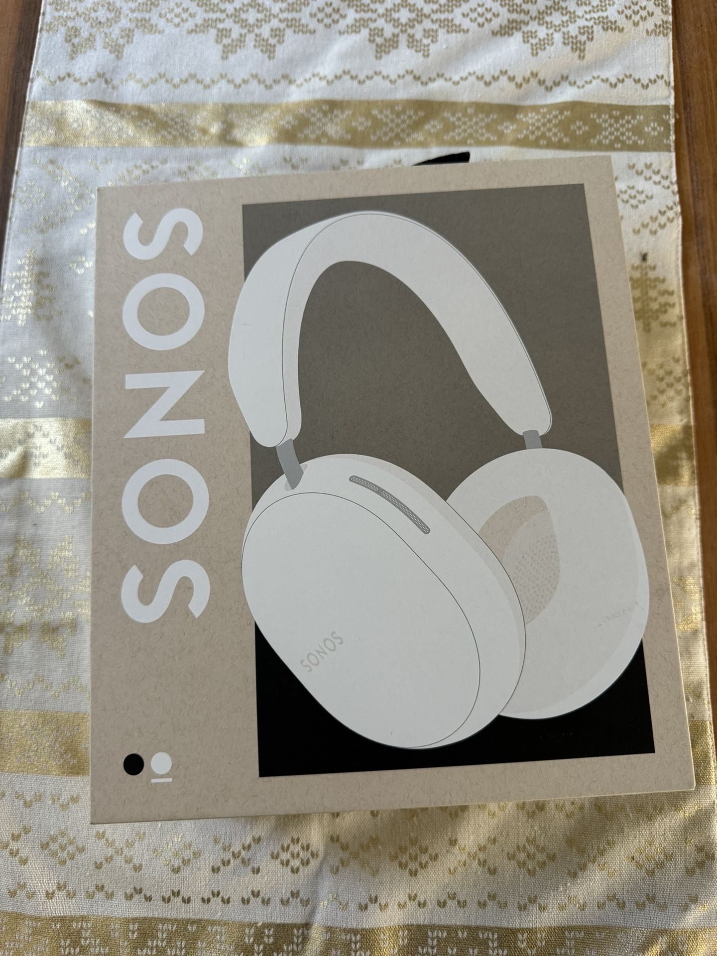White Sonos Ace Wireless Headphones Brand New