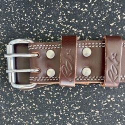 Weightlifting Belt with 6 Inch Padded Back