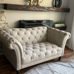 71” L Tufted Loveseat  Sofa 