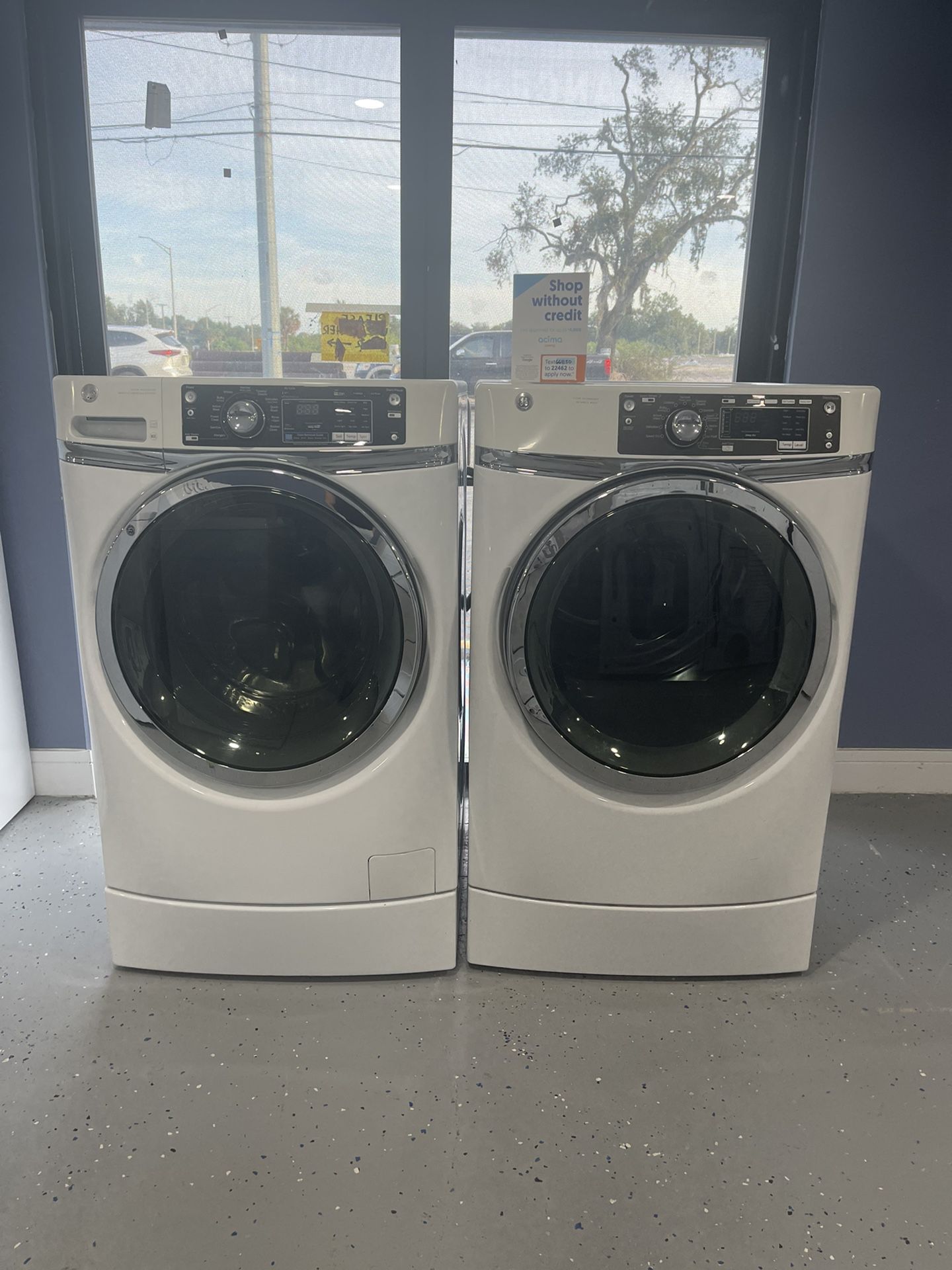 Ge Washer And Dryer Set $780 / 60 Day Warranty 