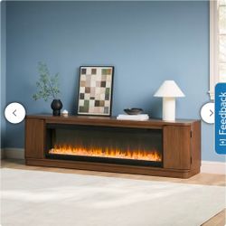 Tresanti Jordyn 85” Console with ClassicFlame Electric Fireplace
-All Liquidation Items can include details such as scratches, tubmarks and others, f