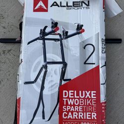 2 Car Bike Carrier For spare Tire SUV ( RAV4 With tire On Back )