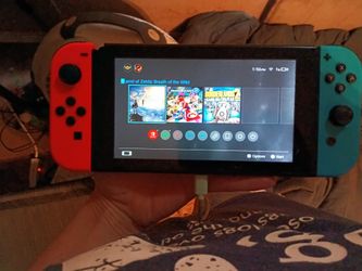 Nintendo Switch With Legends Of Zelda Game