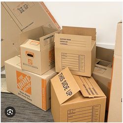 Moving boxes- good condition