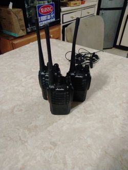 3 Walkie Takie With 2 Earpiece Set $25.00