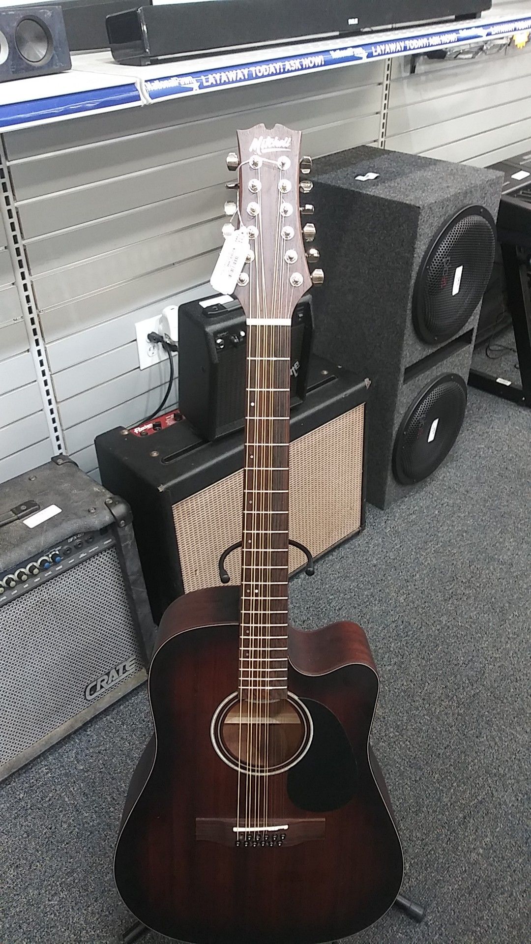 Mitchell. Acoustic guitar t331tce-bst