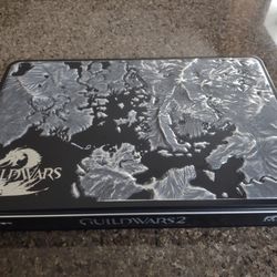 Guild Wars 2 Collectors Edition Tin Box w/Book Art Prints, Frame, Soundtrack, & Game