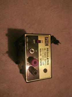 PHC Regulator Power Supply Tool 